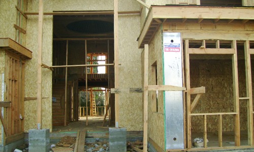 Framing and roof in Glendale