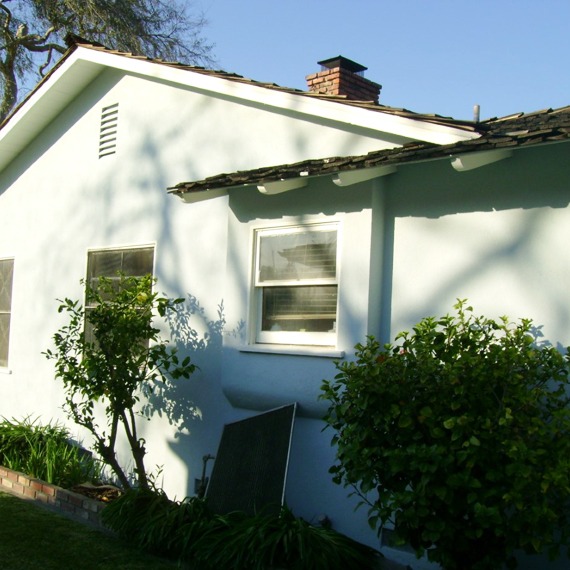 Finished single-family home