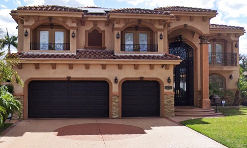 Completed Baron Construction two-story home